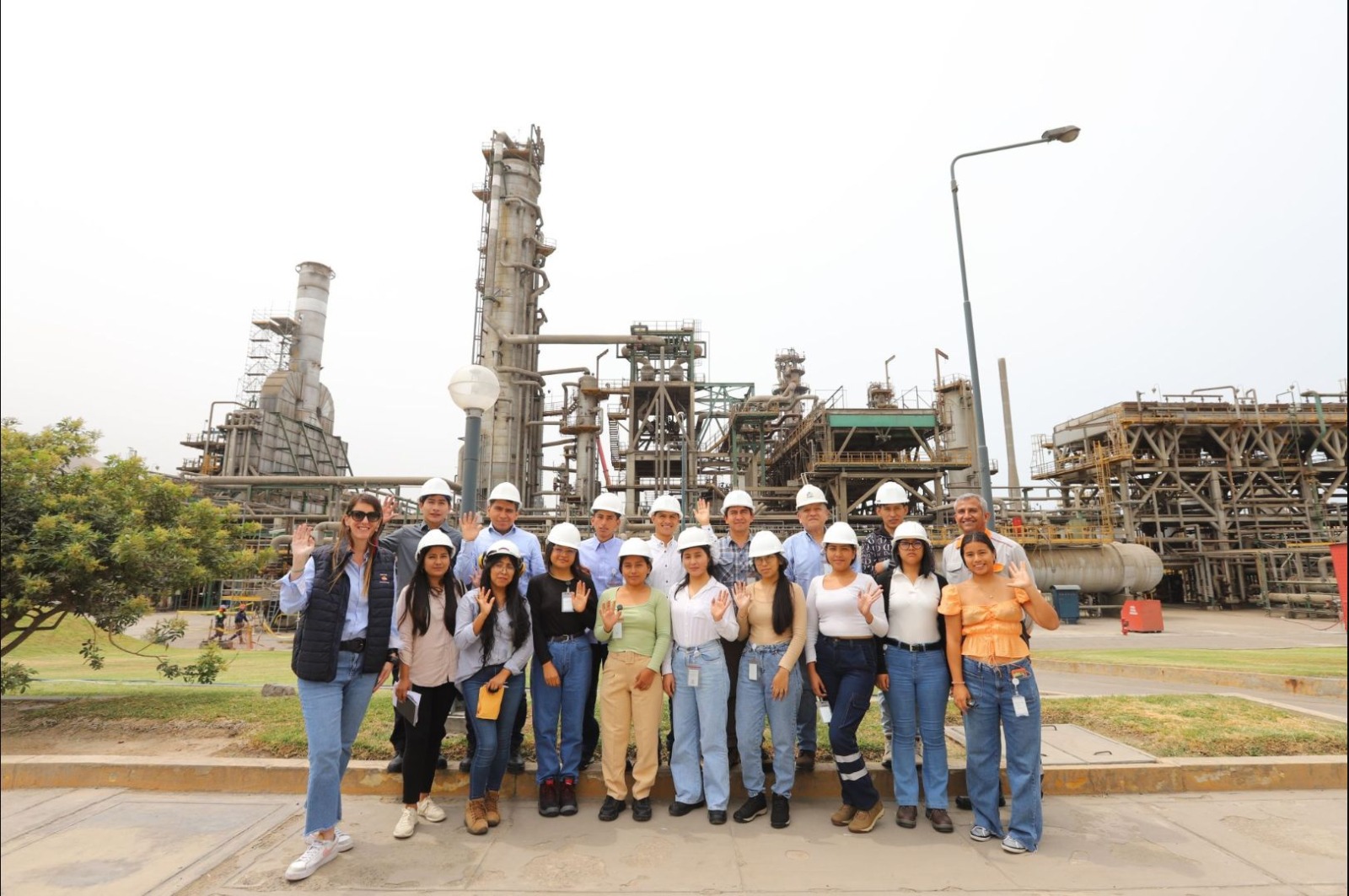 Visita académica a las instalaciones de la Refinería La Pampilla